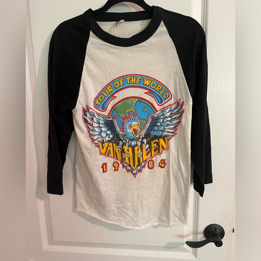 Vintage Van Halen 1984 Tour T shirt